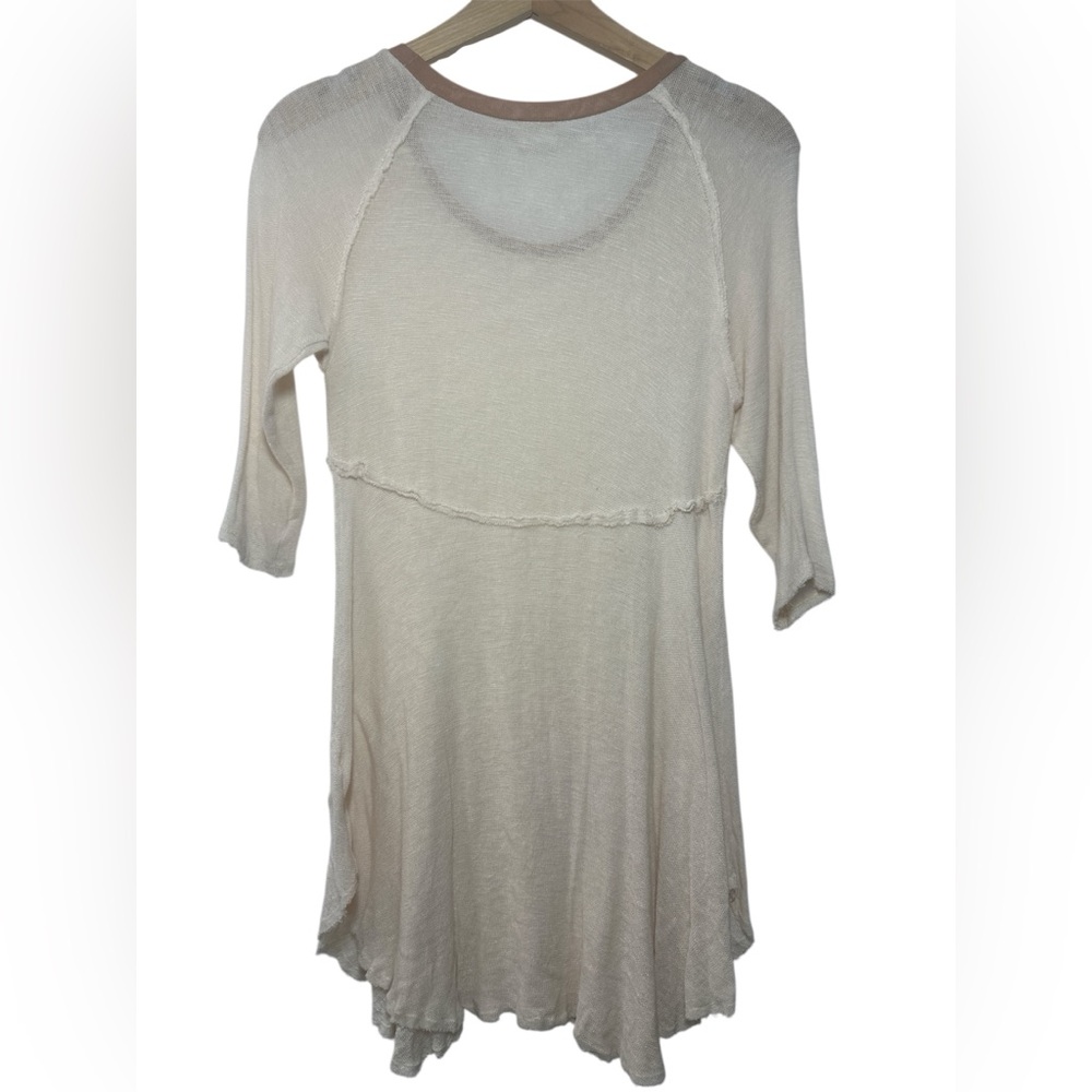 Free People Sheer Bohemian Layering Tee - Picture 10 of 10